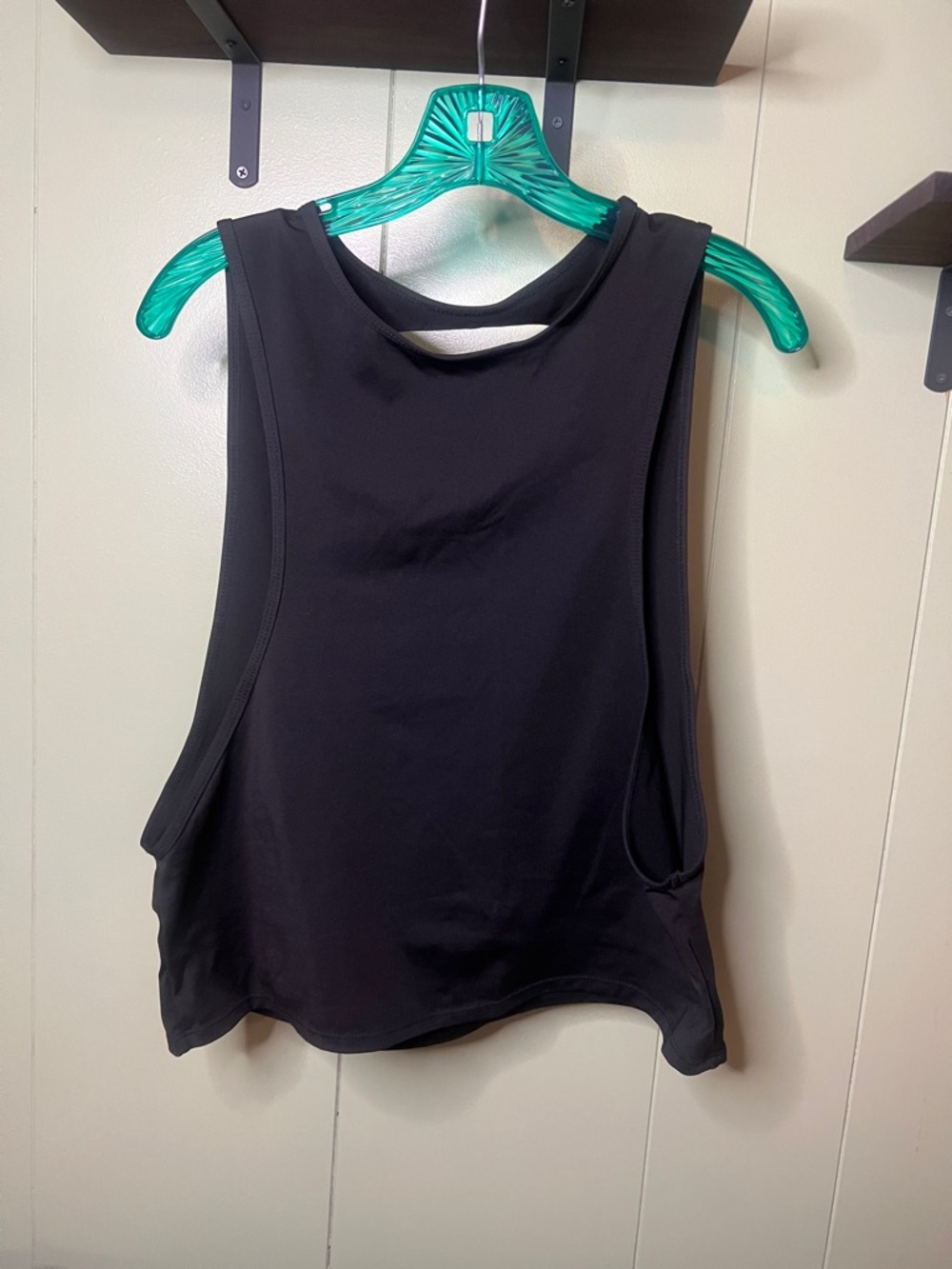 Black Women's Sleeveless Workout Tank Top